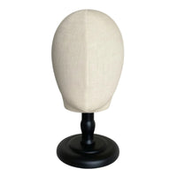Mannequin Head with Stand Pedestal-Mounted Hat Display Stand Professional Hat Display Head for Shop Owners