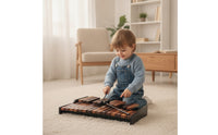 25-Note Xylophone Portable Wooden Xylophone Clear Glockenspiel with Wooden Mallets for Teachers, Music Lessons