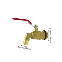 Drum Faucet with Lever Handle Drum Spigot with O-Rings Secure Barrel Spigot for Craftspeople, Liquid Transfer