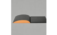 Hinged Abdominal Mat Sweat-Resistant Foldable Sit-up Mat Two-Section Workout Board Skin-Friendly Ab Exercise Board Odorodorless