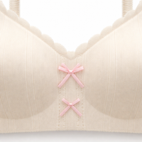 Push Up Bra for Women with Thin Padding and No Underwire, Non Wired T-Shirt for Everyday Comfort, Breathable Nylon Spandex Blend