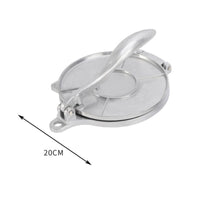 Metal Tortilla Press Sturdy Dumpling Skin Press Easy to Use for Home Cooking