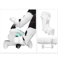 Adjustable Speed Pedal Exerciser with Controller Control Compact Motorized Pedal Exerciser Low-Impact Rehabilitation Rehabilitation Device Quiet for Seniors, Under Desk
