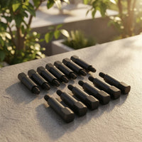 12 Pieces Valve Cover Bolt Kit Hex Head Valve Cover Bolts Carbon Steel Black