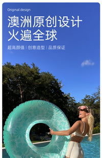澳洲sunnylife儿童成人网红美人鱼浮圈浮排 充气游泳圈大人加厚 荒野 呼唤丨大童、成人