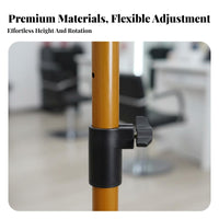 Adjustable Mannequin Head Stand Foldable Design Hairpiece Head Tripod Easy Setup Hairpiece Stand Tripod for Hairdressers