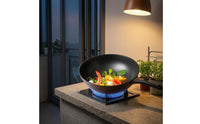 Gas Cooktop Flame Shield High-Temperature-Resistant Flame Concentrator Collar Cast Iron Cooktop Collar Ribbed Support Tabs