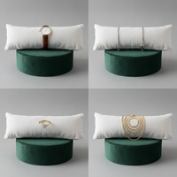 Velvet Bracelet & Watch Display Pillow Stand for Jewelry Store Counter