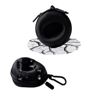 Hard Shell Watch Case Impact-Resistant-Resistant Portable Watch Storage Box Fastener Closure for Travelers