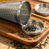 Fine Mesh Cone Tea Infuser Reusable Tea Strainer with Chain Rust-Resistant Kitchen Tool Compact for Office