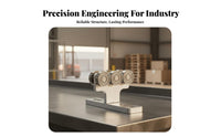 6 Wheel Strut Rail Trolley Deep Channel Spherical Bearings L-Shaped Hoist Trolley Wheel Assembly Strut Rail Wheel Assembly High
