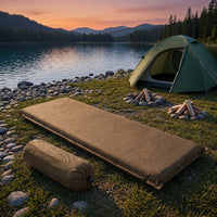 Inflatable Mattress and Air Bed for Car Camping, Automatic Inflation Camping Mat for Outdoor Use, Waterproof Mat and Picnic Mat, Beach Mat 1.6kg