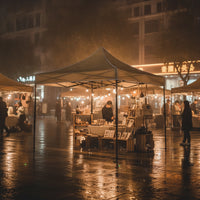 Rapid-Setup Canopy Tent Quick-Setup Canopy with Steel Frame Sun-Shading Rapid-Setup Shelter for Vendors, Market Stalls