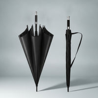 Windproof Long-Handled Umbrella Protection Umbrella with Wrist Strap Weather-Resistant Long-Lasting for Students