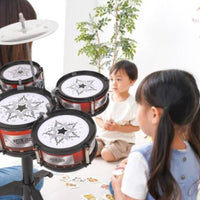 Early Learning Kids Jazz Drum Set Inspires Musical Talent Toddler Percussion Playset for Toddlers, Beginners
