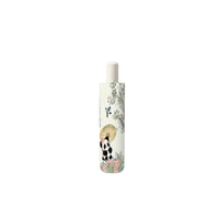 Floral Panda Print Umbrella Folding Chinese Style Umbrella Printed Rain Gear