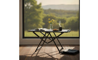 Lightweight Foldable Table Compact Folding Table with Storage Bag Sturdy Heavy Duty for Campers