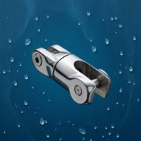 Compact Stainless Steel Boat Anchor Chain Swivel Connector Strong Articulated Connector for Yacht Rigging