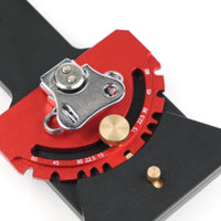 Guide Rail Stop Block Repeatable Cuts Track Saw Square Angle End Saw Angle Guide for Woodworkers