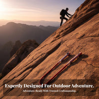 Shock Absorbing Cow's Tail Lanyard High Strength Climbing Oxtail Rope Abrasion Resistant Climbing Safety Lanyard Long-Lasting for Workers at Height, Rescue Personnel, Rappelling, Mountaineering, Construction Sites, Roofing