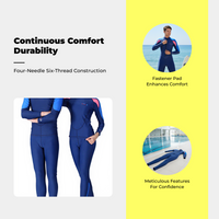 Long Sleeve Aquatic Suit, Quick Dry, Sun Protection