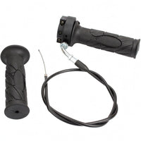 Metal Linkage Motorcycle Throttle Control Rubber Grips ATV Throttle Control Textured Vehicle Part Anti-Slip