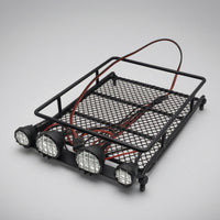 RC Roof Rack with Mesh Surface Solid Accessory for Scale Model Upgrades