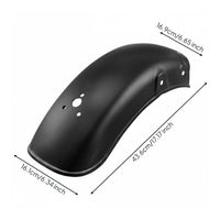 Motorcycle Rear Mudguard Thickened Metal Motorcycle Mudguard Retro Style Rear Mudguard for Custom Build