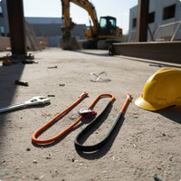High-Strength Adjustable Fall Protection Lanyard Wear-Resistant Positioning Rope with Buckle Automatic Lock Adjustable Safety Rope for Electricians, Construction Workers, Linemen, Outdoor Work