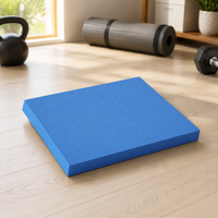 Thick Foam Exercise Mat, High Resilience EVA Foam Workout Mat for Home Gym, Non-Slip Puzzle Exercise Mat, Joint Protection & Ab Wheel Mat