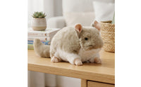 Chinchilla Stuffed Animal Toy Compact Chinchilla Stuffed Toy Squeezable