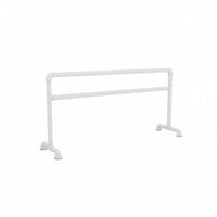 Modern Industrial Design Home Leg Stretching Bar Sturdy Construction Portable Ballet Barre Strong Load-Bearing Mobile Dance Practice Bar Easy Assembly for Adults, Dancers, Beginners, Mind-Body Practice Studio, Gym