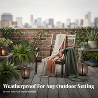 4 Pieces 4-Piece Sofa and Armchair Set Weather-Resistant Outdoor Furniture Rustresistant Frame Patio Lounge Group for Families, Balcony, Garden, supportyard