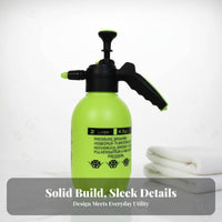 2L Car Wash Foam Dispenser Caustic-Resistant and Alkali Resistant Hand Pump Foam Sprayer High Pressure Manual Foam Dispenser for Gardeners