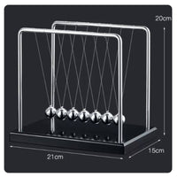 s Cradle Classic 's Cradle with Wooden Base Scientific Continuous Desktop Motion Toy for Students, Coworkers, Office