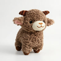 Sheep Stuffed Toy Fuzzy Sheep Stuffed Animal Plushie Soft Cartoon for Children, Shelf, Desk