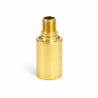 Track Lighting Universal Joint Adapter for Ceiling Spots, Brass Connector for LED Track and Custom Lighting, 360 Degrees Rotate DIY Fitting