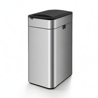 Motion Sensor Trash Can with Lid Odor Control Touchless Trash Can Compact
