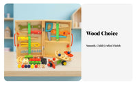 Pretend Play  Wooden Reusable Wooden Tool Set for Kids