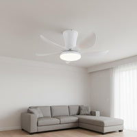 Overhead Fan Chandelier Light Quiet Chandelier Fan Dimmable Home Lighting for Bedroom