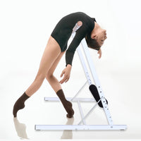 Foldable Folding Dance Barre Wood-Grain Adjustable Dance Barre