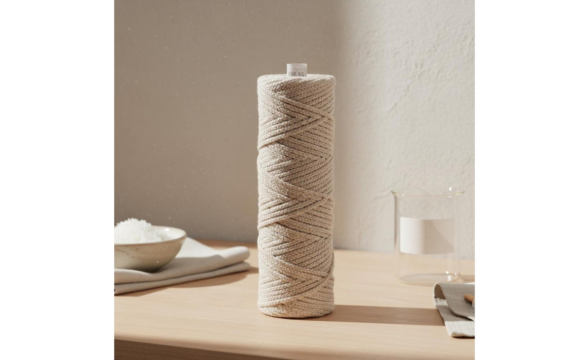5 Meters Smokeless Unwaxed Cotton Wick Odorless Cotton Candle Wick Cut to Length DIY Candle Cord Long-Lasting