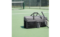 Tennis Racket Bag with Shoe Compartment Organized Water Bottle Bag Large-Capacity for Travel