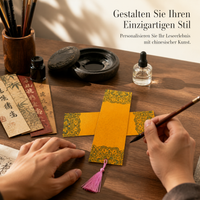 Handmade Xuan Paper Bookmarks for Calligraphy and Painting, Vintage Style Blank Bookmarks