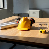 Hearing Protector with Helmet Attachment Noise Reduction Hard Hat Earmuffs Helmet Earmuffs over-Ear Sound Dampening