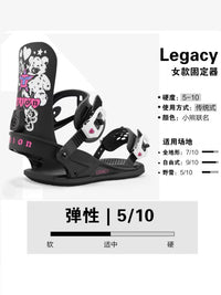Union24-25新款女士单板滑雪固定器Union Legacy小熊限量