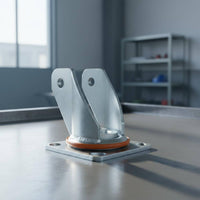 Long-Lasting Construction Heavy Duty Caster Bracket Wear Resistant Trolley Wheel Fork Rustproof Locking Swivel Casters Effortless & Quiet Rolling for Warehouse, Workshop