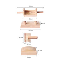 Wooden Dexterity Training Board Portable Hand Training Board Screen Finger Strength for Athletes