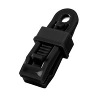 Multiuse Tent Tarp Clip Quick Install Tarp Clamp Strong Grip Wind Rope Buckle Heavy Duty for Campers, Camping
