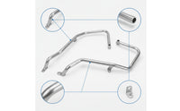 Motorcycle Crash Guards Direct Fit Motorcycle Engine Guards Damage Reducing Frame Sliders for Commuters